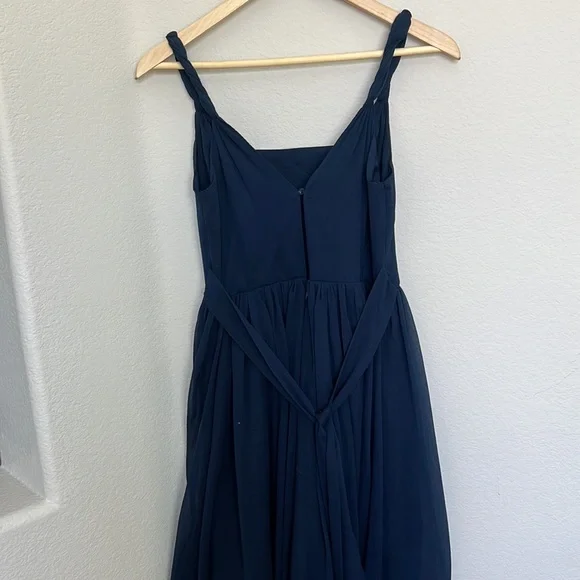 ASOS Design blue chiffon dress - Picture 5 of 6